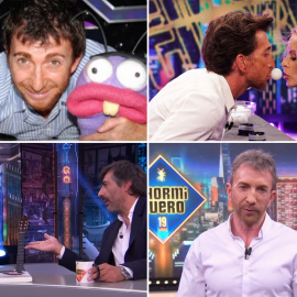 Pablo Motos en 'El Hormiguero' a lo largo de los años.