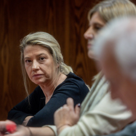 La asesora de Moncloa, María Cristina Álvarez Rodríguez, durante su comparecencia en el Senado, a 29 de noviembre de 2024, en Madrid.