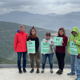 Una imatge del passat estiu de la presentació de la plataforma Pirineu Viu en un dels miradors del Pirineu.