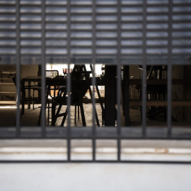 El interior de una casa afectada por la DANA en el barrio de la Fuente, en València.