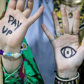 COP29 manifestantes