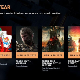 Los seis videojuegos nominados al GOTY en los Game Awards de 2024.