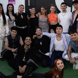 Los artistas están inmersos en la Gira de OT. (Foto: Twitter / @OT_Oficial)