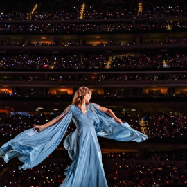 Taylor Swift en un concierto de su gira ‘The Eras Tour’. Foto: Paolo Villanueva @itspaolopv / Flickr.