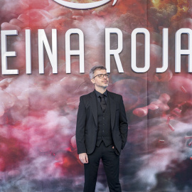 Juan Gómez Jurado, autor de 'Reina Roja', durante la premiere de la serie.