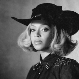 Beyoncé en una imagen promocional de 'Texas Hold ‘Em', su nueva canción country. Foto: Sony Music.