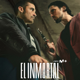 Cartel promocional de la segunda temporada de 'El Inmortal'. Foto: Movistar Plus+