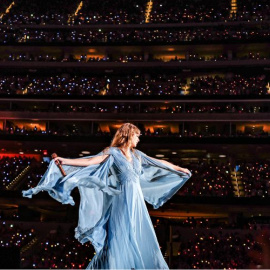 Taylor Swift en un concierto de su gira ‘The Eras Tour’. Foto: Paolo Villanueva @itspaolopv / Flickr.