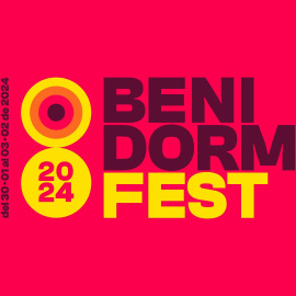 Cartel oficial del Benidorm Fest 2024.