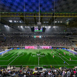 El Palau Sant Jordi de Barcelona fue el testigo de la Final Four de la Kingdom Cup. (Fuente: Kings League)