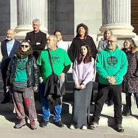 Presentació de l'informe davant el Congrés, amb entitats socials i representats polítics