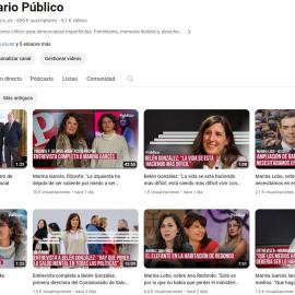 Imagen del canal de Youtube de 'Público'