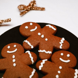 Galletas de hombre de jengibre.