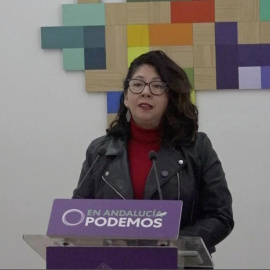 Raquel Martínez, coordinadora de Podemos en Andalucía.