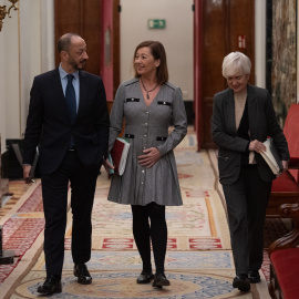 Representación socialista en la Mesa del Congreso.