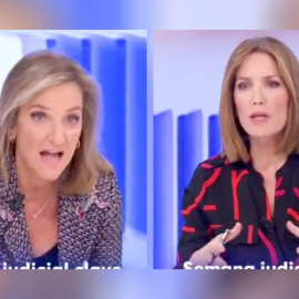 Fátima Iglesias y Silvia Intxaurrondo en 'La Hora de la 1'.