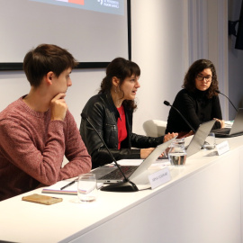 Presentació de l'informe 'Violències masclistes contra periodistes'.