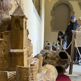 Visitants a la Fira del Tió de Solsona