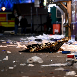 Mercadillo navideño de Magdeburgo, donde un hombre ha llevado a cabo un atropello múltiple.