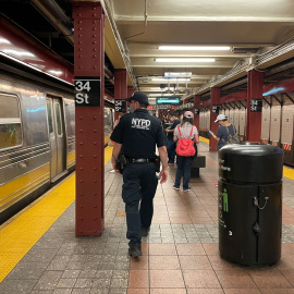 Imagen de archivo del metro de Nueva York.