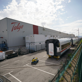 La planta de Talgo en Rivabellosa, Álava, País Vasco (España).