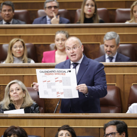 Miguel Tellado, portavoz del PP en el Congreso.