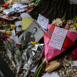 Homenaje al cantante Liam Payne en Buenos Aires.