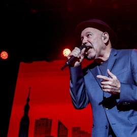 El cantante panameño Rubén Blades, durante una actuación en el Festival Noches del Botánico, a 13 de julio de 2023, en Madrid (España).