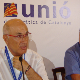 Llibert Cuatrecasas amb Josep Antoni Duran i Lleida