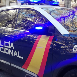 Un coche de la Policía Nacional.