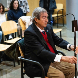 El exvicepresidente del Gobierno de España, Francisco Álvarez-Cascos, durante el juicio en la Audiencia Provincial de Oviedo, a 7 de enero de 2025, en Oviedo.