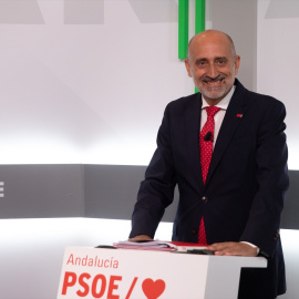 Luis Ángel Hierro, durante las primarias de 2021. ArchivoMaría José López / Europa Press08 JUNIO 2021;DEBATE;PSOE-A;SUSANA;DÍAZ;JUAN;ESPADA08/6/2021