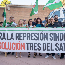 Concentración sindicato SAT