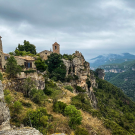 Imagen de las Montañas de Prades, conjunto montañoso formado por varias sierras, situado en Tarragona, Catalunya