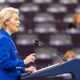 La presidenta de la Comisión Europea, Ursula von der Leyen.