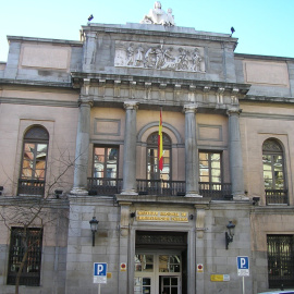 Fachada del Colegio de Médicos de Madrid