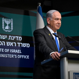 Imagen de archivo del Primer Ministro de Israel, Benjamín Netanyahu.