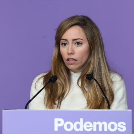 María Teresa Pérez, portavoz de Podemos, en una imagen de archivo.