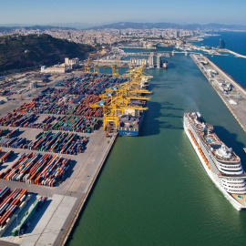 Imatge d'arxiu del Port de Barcelona.