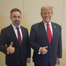 Donald Trump y Santiago Abascal.