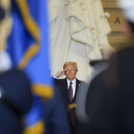 El presidente de Estados Unidos, Donald Trump, en Washington.