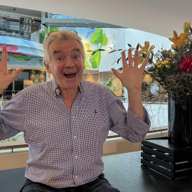 El fundador y presidente de Ryanair, Michael O'Leary, en una imagen de archivo