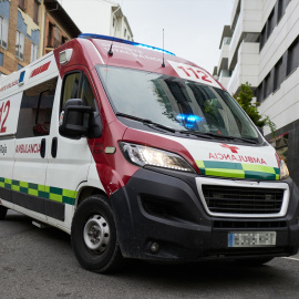 Foto de archivo de una ambulancia.