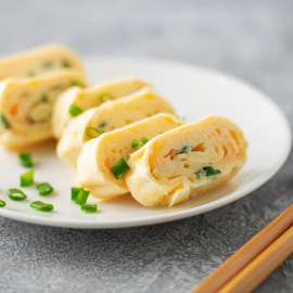 Receta de tortilla japonesa tamagoyaki