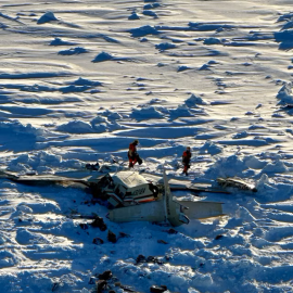 Un avión se estrella en Alaska