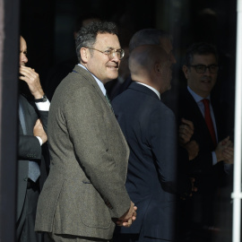 El Fiscal General del Estado, Álvaro García Ortiz, a su llegada al acto de entrega de despachos de la 73 promoción de la Carrera Judicial, en el Auditorio Da Vinci, a 23 de enero de 2025, en Barcelona, Catalunya.