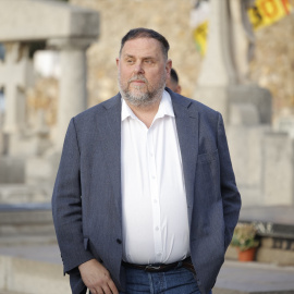 El presidente de ERC, Oriol Junqueras,, a 25 de diciembre de 2024, en Barcelona.