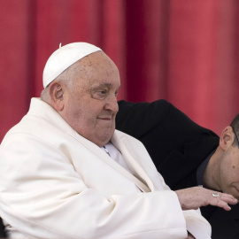 El papa Francisco este pasado 9 de febrero de 2025 en el Vaticano.