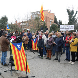 Cantada per la llibertat de Pablo Hasel organitzada per Cantaires de Ponent.