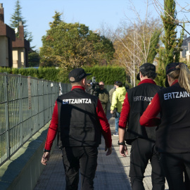 Foto de archivo de una detención de la Ertzaintza.